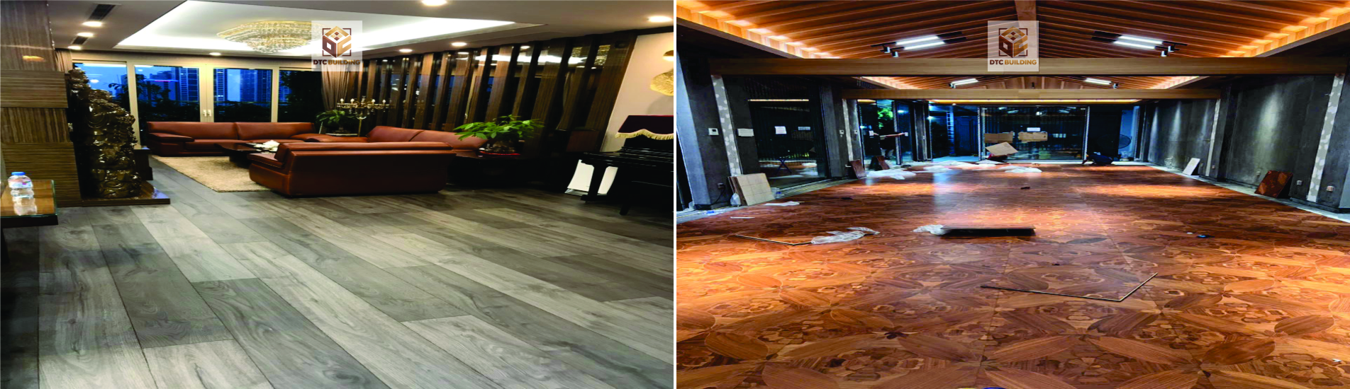Sàn Gỗ Kỹ Thuật Đẳng Cấp, Sang Trọng | DTC Floor